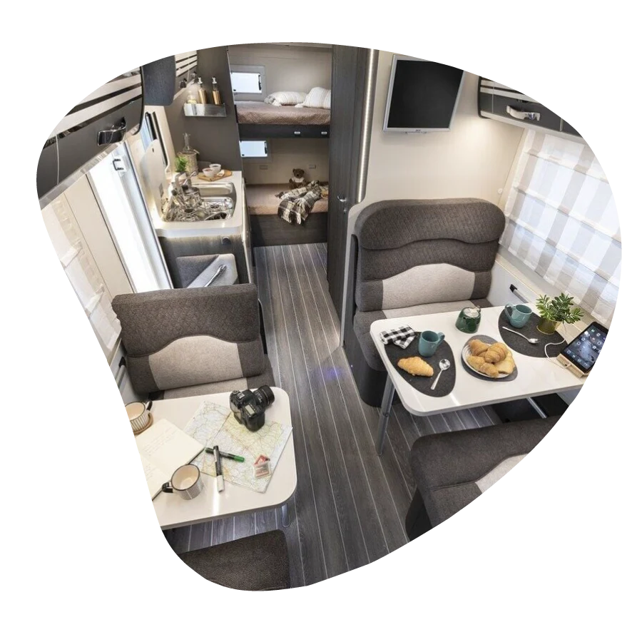 caravana interior